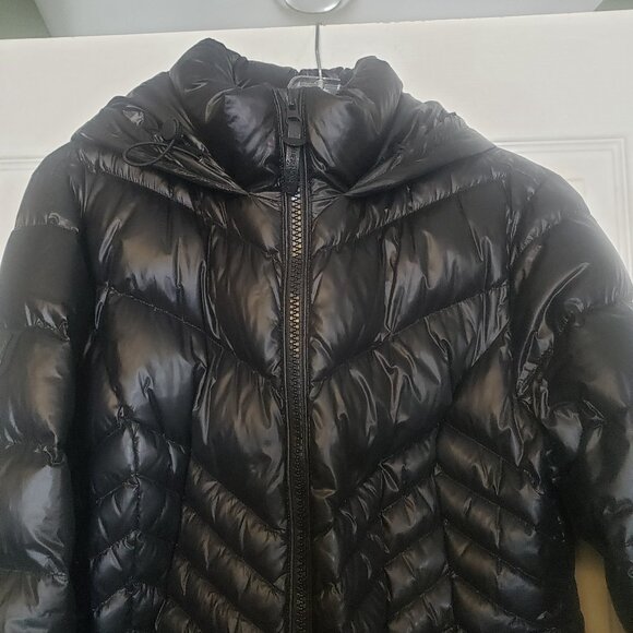 Atelier Noir ( Rudsak)  Long Down Winter Puffer Jacket Black, Size L - Picture 1 of 16